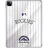 MLB Colorado Rockies Home Jersey iPad Pro 11in (2024) Clear Case